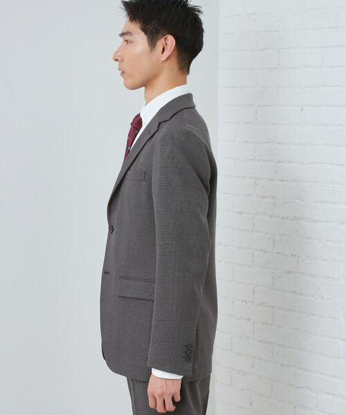 THE SHOP TK / ザ ショップ ティーケー テーラードジャケット | AVANT WOOLYグレンチェックジャケット | 詳細10