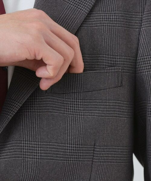 THE SHOP TK / ザ ショップ ティーケー テーラードジャケット | AVANT WOOLYグレンチェックジャケット | 詳細13