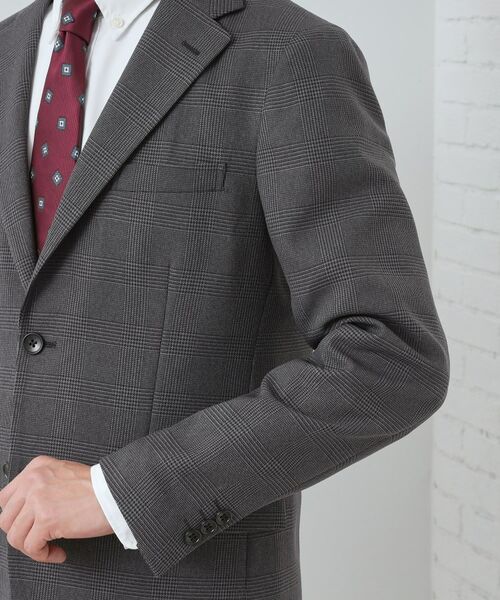 THE SHOP TK / ザ ショップ ティーケー テーラードジャケット | AVANT WOOLYグレンチェックジャケット | 詳細14
