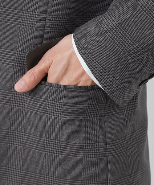 THE SHOP TK / ザ ショップ ティーケー テーラードジャケット | AVANT WOOLYグレンチェックジャケット | 詳細15