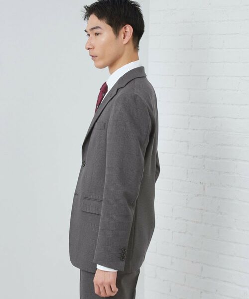 THE SHOP TK / ザ ショップ ティーケー テーラードジャケット | AVANT WOOLYグレンチェックジャケット | 詳細5