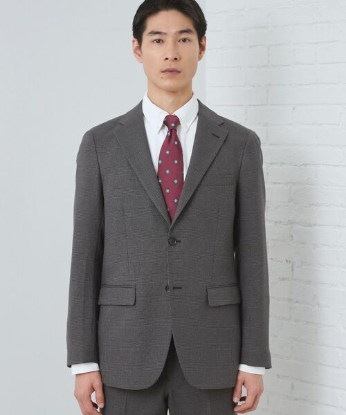 THE SHOP TK / ザ ショップ ティーケー テーラードジャケット | AVANT WOOLYグレンチェックジャケット | 詳細9