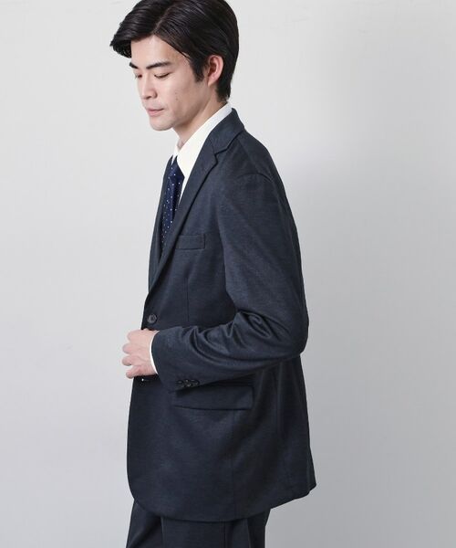 THE SHOP TK / ザ ショップ ティーケー テーラードジャケット | 【セットアップ可 ／ 洗濯機OK ／ ストレッチ】TRジャージジャケット | 詳細5