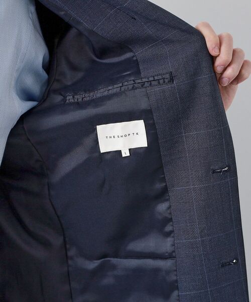 THE SHOP TK / ザ ショップ ティーケー テーラードジャケット | 【セットアップ可／洗濯機OK】CARREMAN ／ キャリーマンジャケット | 詳細26