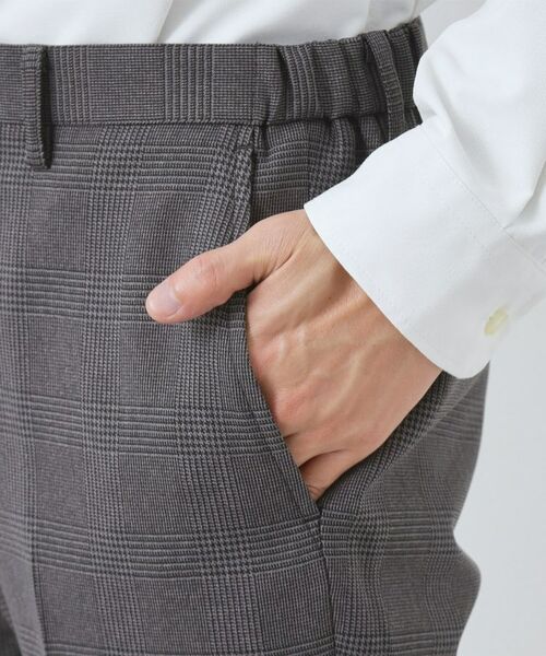 THE SHOP TK / ザ ショップ ティーケー パンツ | AVANT WOOLYグレンチェックパンツ | 詳細15