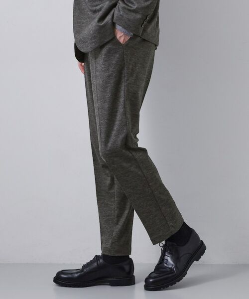 THE SHOP TK / ザ ショップ ティーケー パンツ | 【セットアップ可／洗濯機OK／ストレッチ】TRジャージスラックス | 詳細2