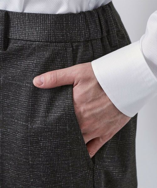 THE SHOP TK / ザ ショップ ティーケー パンツ | 【セットアップ可／洗濯機OK／ストレッチ】TRジャージスラックス | 詳細22