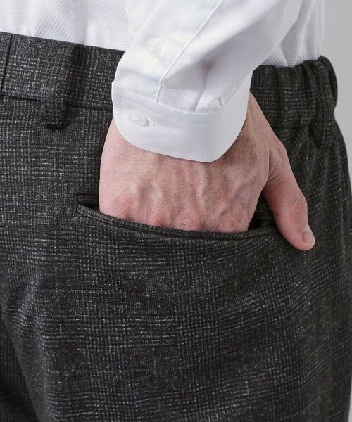 THE SHOP TK / ザ ショップ ティーケー パンツ | 【セットアップ可／洗濯機OK／ストレッチ】TRジャージスラックス | 詳細24