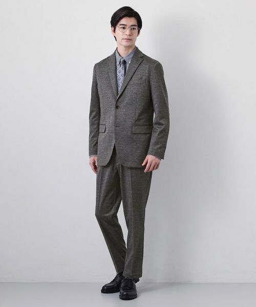 THE SHOP TK / ザ ショップ ティーケー パンツ | 【セットアップ可／洗濯機OK／ストレッチ】TRジャージスラックス | 詳細3