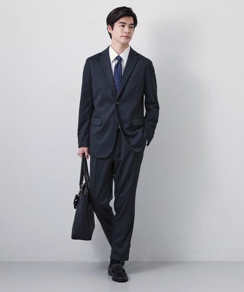 THE SHOP TK / ザ ショップ ティーケー パンツ | 【セットアップ可／洗濯機OK／ストレッチ】TRジャージスラックス | 詳細7