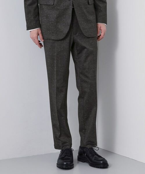 THE SHOP TK / ザ ショップ ティーケー パンツ | 【セットアップ可／洗濯機OK／ストレッチ】TRジャージスラックス（チャコールグレー(214)）