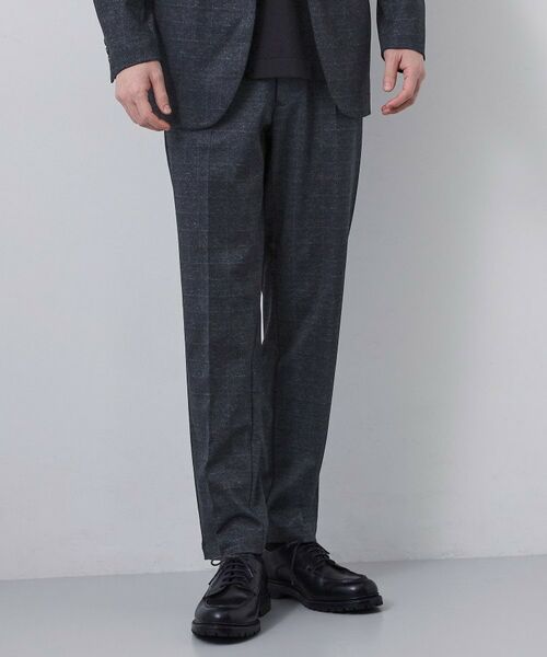 THE SHOP TK / ザ ショップ ティーケー パンツ | 【セットアップ可／洗濯機OK／ストレッチ】TRジャージスラックス（ネイビー(294)）