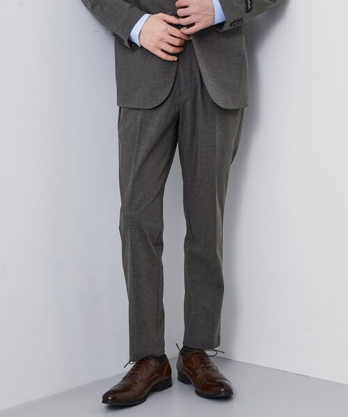 THE SHOP TK / ザ ショップ ティーケー パンツ | 【セットアップ可/洗濯機OK】CARREMAN / キャリーマンスラックス(チャコールグレー(013))