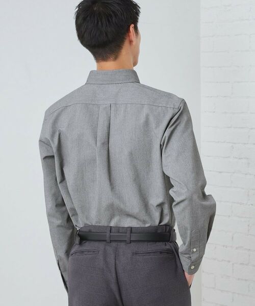 THE SHOP TK / ザ ショップ ティーケー シャツ・ブラウス | 【ON/OFF兼用】シャンブレー オックスシャツ 洗濯機OK / 吸水速乾 / 汗じみ防止 | 詳細10