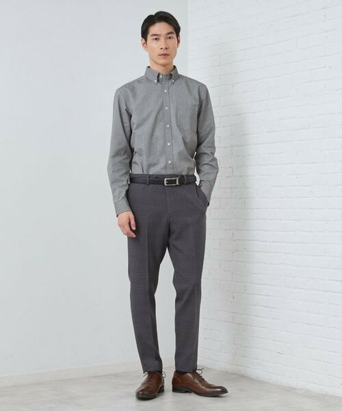 THE SHOP TK / ザ ショップ ティーケー シャツ・ブラウス | 【ON/OFF兼用】シャンブレー オックスシャツ 洗濯機OK / 吸水速乾 / 汗じみ防止 | 詳細11