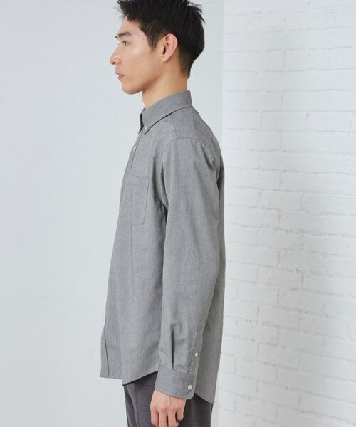 THE SHOP TK / ザ ショップ ティーケー シャツ・ブラウス | 【ON/OFF兼用】シャンブレー オックスシャツ 洗濯機OK / 吸水速乾 / 汗じみ防止 | 詳細14