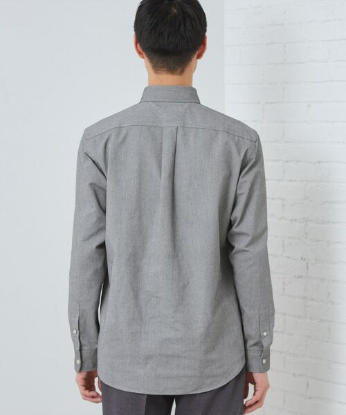 THE SHOP TK / ザ ショップ ティーケー シャツ・ブラウス | 【ON/OFF兼用】シャンブレー オックスシャツ 洗濯機OK / 吸水速乾 / 汗じみ防止 | 詳細15