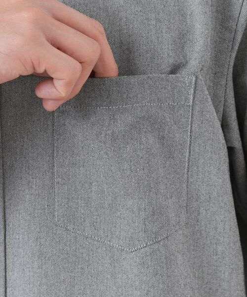 THE SHOP TK / ザ ショップ ティーケー シャツ・ブラウス | 【ON/OFF兼用】シャンブレー オックスシャツ 洗濯機OK / 吸水速乾 / 汗じみ防止 | 詳細17