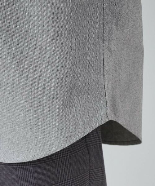 THE SHOP TK / ザ ショップ ティーケー シャツ・ブラウス | 【ON/OFF兼用】シャンブレー オックスシャツ 洗濯機OK / 吸水速乾 / 汗じみ防止 | 詳細19