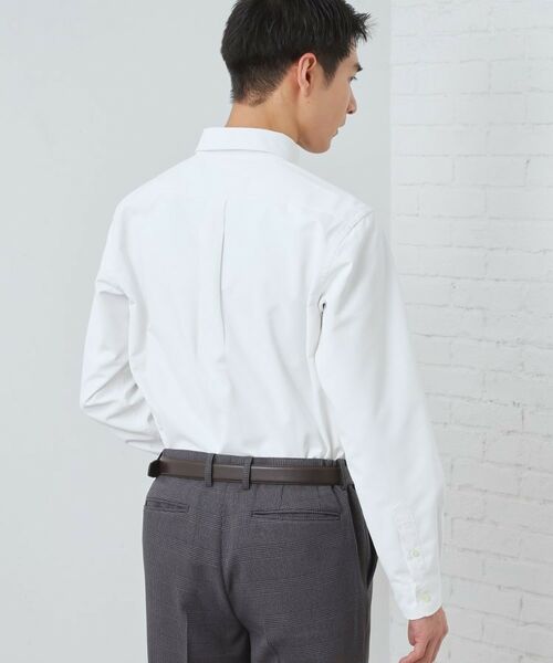 THE SHOP TK / ザ ショップ ティーケー シャツ・ブラウス | 【ON/OFF兼用】シャンブレー オックスシャツ 洗濯機OK / 吸水速乾 / 汗じみ防止 | 詳細2