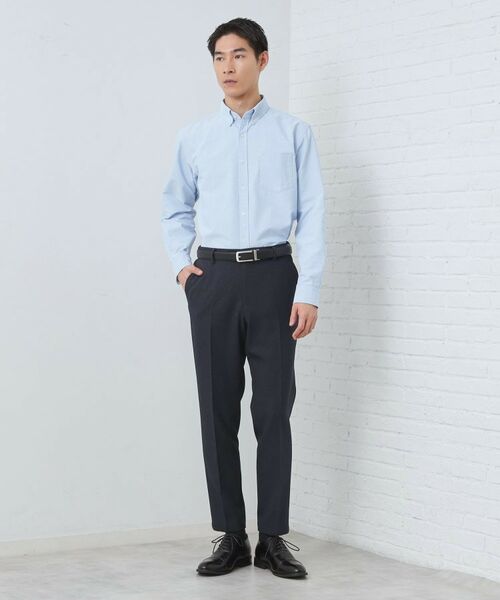 THE SHOP TK / ザ ショップ ティーケー シャツ・ブラウス | 【ON/OFF兼用】シャンブレー オックスシャツ 洗濯機OK / 吸水速乾 / 汗じみ防止 | 詳細7