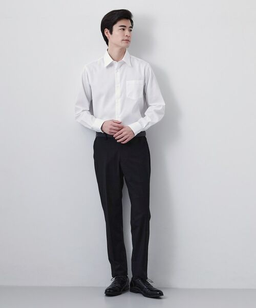 THE SHOP TK / ザ ショップ ティーケー シャツ・ブラウス | ドレスドビー長袖シャツ | 詳細1