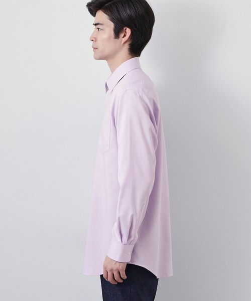 THE SHOP TK / ザ ショップ ティーケー シャツ・ブラウス | ドレスドビー長袖シャツ | 詳細10