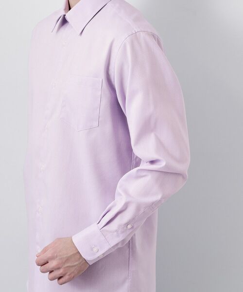 THE SHOP TK / ザ ショップ ティーケー シャツ・ブラウス | ドレスドビー長袖シャツ | 詳細13