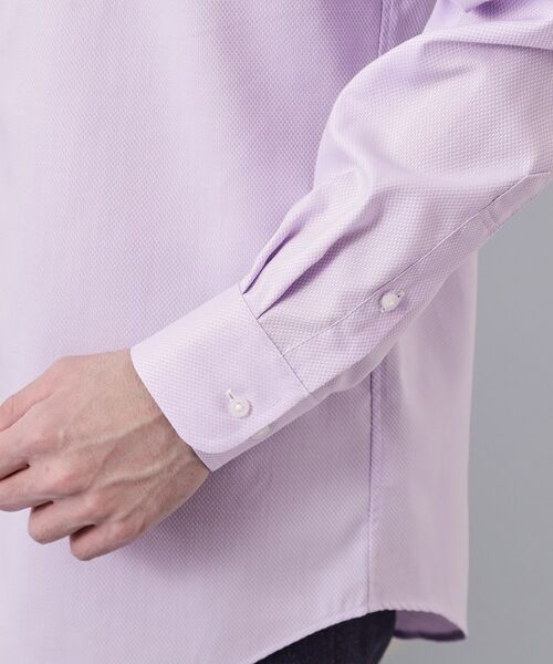 THE SHOP TK / ザ ショップ ティーケー シャツ・ブラウス | ドレスドビー長袖シャツ | 詳細14