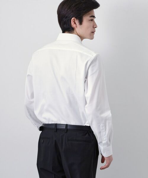 THE SHOP TK / ザ ショップ ティーケー シャツ・ブラウス | ドレスドビー長袖シャツ | 詳細3