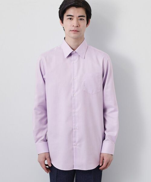 THE SHOP TK / ザ ショップ ティーケー シャツ・ブラウス | ドレスドビー長袖シャツ | 詳細9