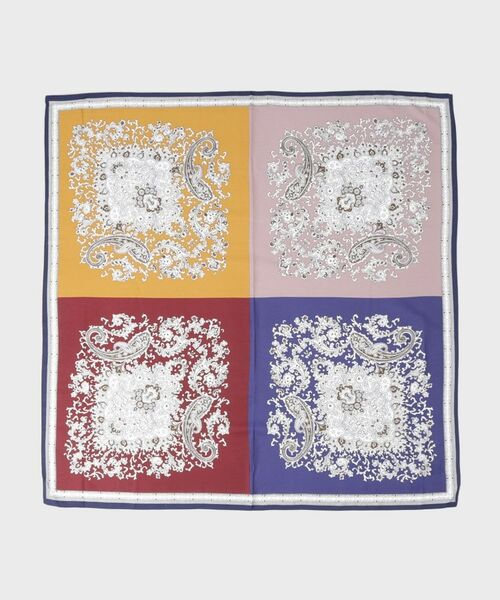 THE SHOP TK / ザ ショップ ティーケー バンダナ・スカーフ | 大判スカーフ（ブルー(192)）