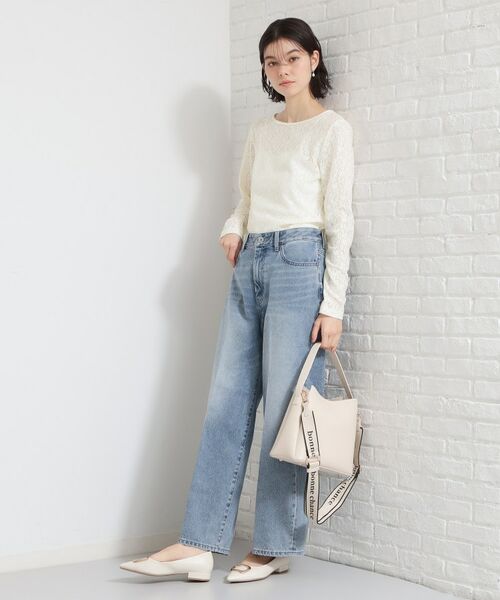 THE SHOP TK / ザ ショップ ティーケー カットソー | レースプルオーバー | 詳細3