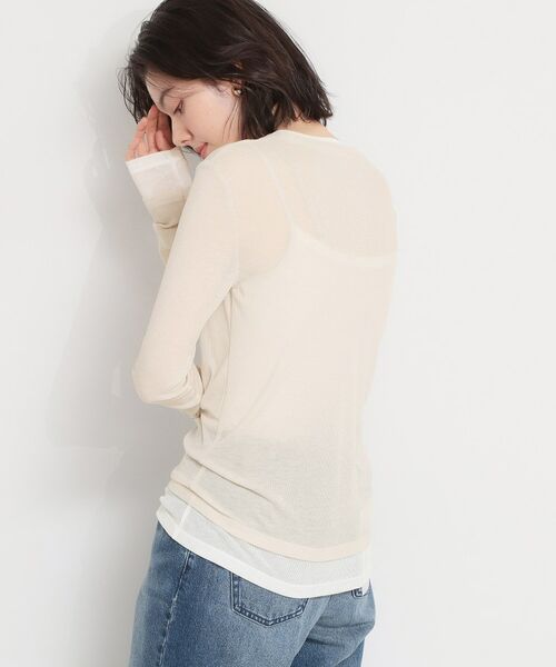 THE SHOP TK / ザ ショップ ティーケー カットソー | 配色テレコカットソー | 詳細6