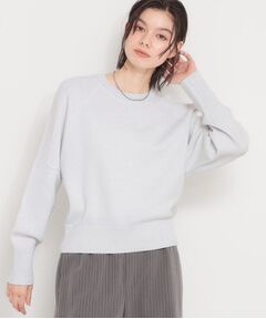 THE SHOP TK / ザ ショップ ティーケー ニット・セーター | 【着丈が選べる】スウェットライクラメジャガードニット