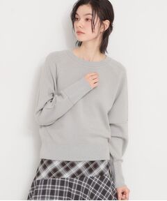 THE SHOP TK / ザ ショップ ティーケー ニット・セーター | 【着丈が選べる】スウェットライクラメジャガードニット