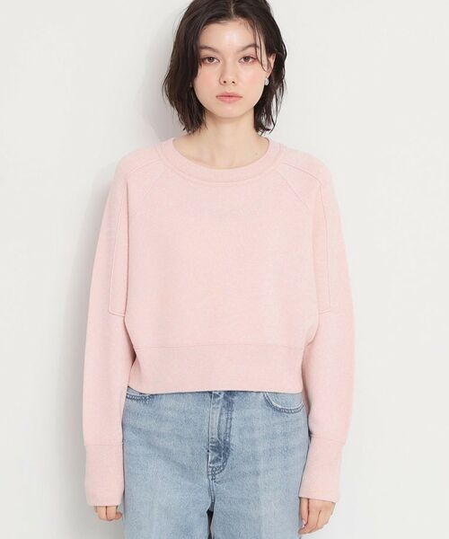 THE SHOP TK / ザ ショップ ティーケー ニット・セーター | 【着丈が選べる】スウェットライクラメジャガードニット | 詳細17