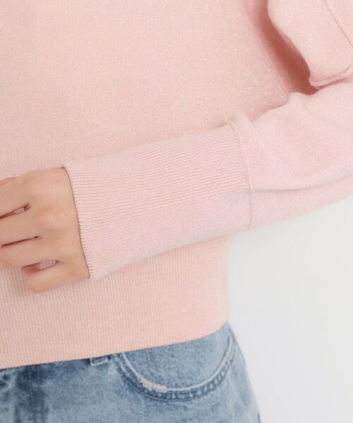 THE SHOP TK / ザ ショップ ティーケー ニット・セーター | 【着丈が選べる】スウェットライクラメジャガードニット | 詳細22