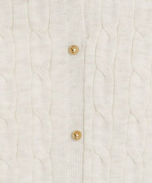 THE SHOP TK / ザ ショップ ティーケー ニット・セーター | 衿付ケーブルニット | 詳細4