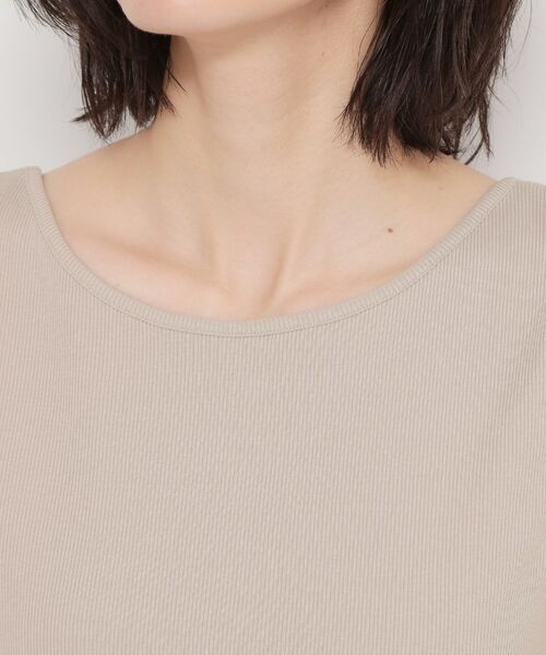 THE SHOP TK / ザ ショップ ティーケー キャミソール・チューブトップ | 前後2WAYスクエアネックテレコタンク | 詳細19