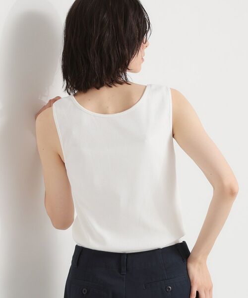THE SHOP TK / ザ ショップ ティーケー キャミソール・チューブトップ | 前後2WAYスクエアネックテレコタンク | 詳細2