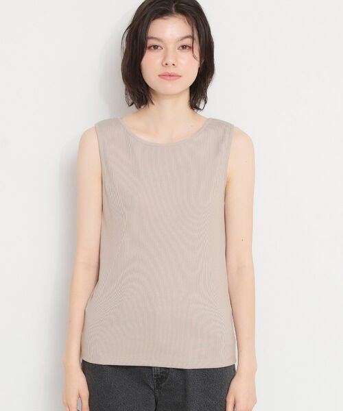 THE SHOP TK / ザ ショップ ティーケー キャミソール・チューブトップ | 前後2WAYスクエアネックテレコタンク | 詳細20