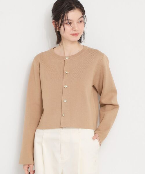 THE SHOP TK / ザ ショップ ティーケー カーディガン・ボレロ | ハーフミラノカーデ | 詳細5