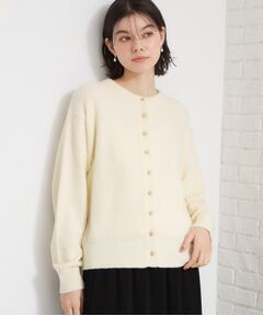 THE SHOP TK / ザ ショップ ティーケー カーディガン・ボレロ | ふわふわミニシャギー クルーカーディガン