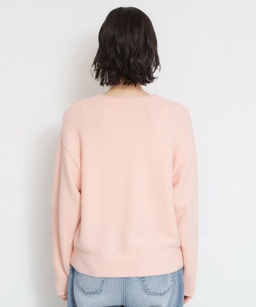 THE SHOP TK / ザ ショップ ティーケー カーディガン・ボレロ | ふわふわミニシャギー クルーカーディガン | 詳細15