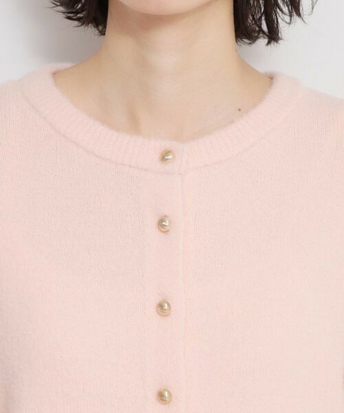 THE SHOP TK / ザ ショップ ティーケー カーディガン・ボレロ | ふわふわミニシャギー クルーカーディガン | 詳細16