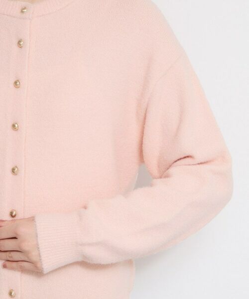 THE SHOP TK / ザ ショップ ティーケー カーディガン・ボレロ | ふわふわミニシャギー クルーカーディガン | 詳細17