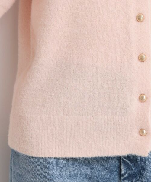 THE SHOP TK / ザ ショップ ティーケー カーディガン・ボレロ | ふわふわミニシャギー クルーカーディガン | 詳細18