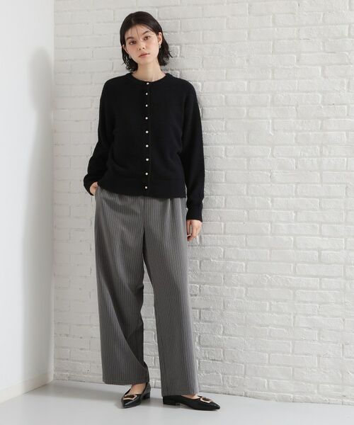 THE SHOP TK / ザ ショップ ティーケー カーディガン・ボレロ | ふわふわミニシャギー クルーカーディガン | 詳細7