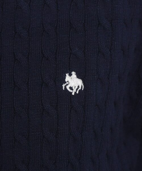 THE SHOP TK / ザ ショップ ティーケー カーディガン・ボレロ | 【POLO BCS 別注】ケーブルカーディガン | 詳細12